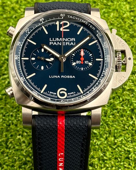 panerai luna rossa strap|pam01303.